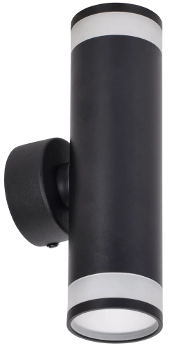 Светильник 4009 настенный 2хGU10 черный IEK