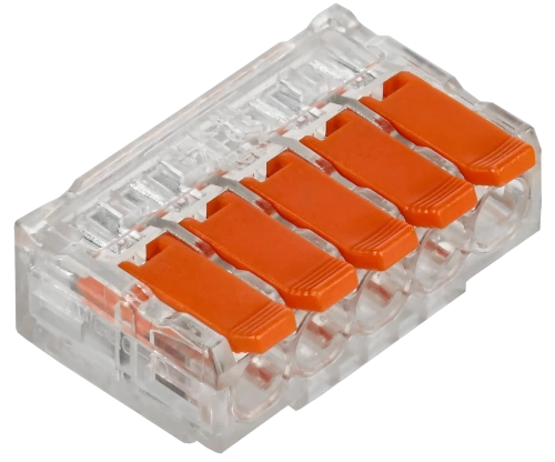 Строительно-монтажная клемма СМК 221-615 (4шт/упак) IEK