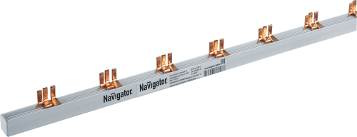 Шина соединительная Navigator 61 347 NBB-L-12PIN-63-3 12 штырей 22 см (1шт/упак)