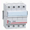Патрон на DIN-рейку 3P+N/32А-500V д/предохр.10х38