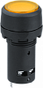 Кнопка Navigator 82 823 NBI-B-09-Y желтая с подсветкой d22мм 230В NO+NC