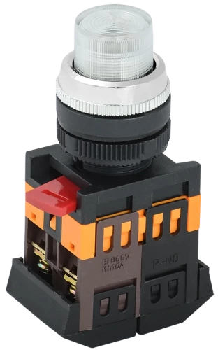 Кнопка ABLFP-22 прозрачный d22мм неон/240В 1з+1р ИЭК Кнопка ABLFP-22 прозрачный d22мм неон/240В 1з+1р ИЭК