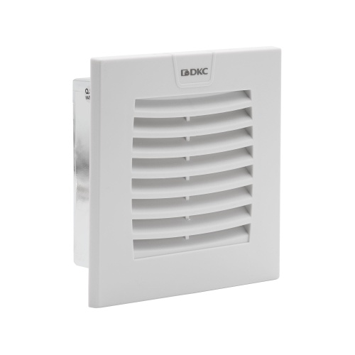 Вентиляционная решетка с фильтром ЭМС 120x120 мм, IP54