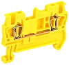 Клемма пружинная КПИ 2в-1,5 17,5А желтый IEK