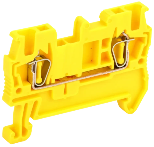 Клемма пружинная КПИ 2в-1,5 17,5А желтый IEK