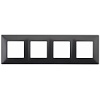 14-5004-05 Эл/ус ЭРА Рамка на 4 поста, Эра Elegance, антрацит