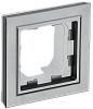 BRITE Рамка 1-мест. IP44 РУ-1-БрС-44 сталь IEK