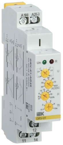Реле напряжения ORV. 1ф 24-48 В AC/DC IEK