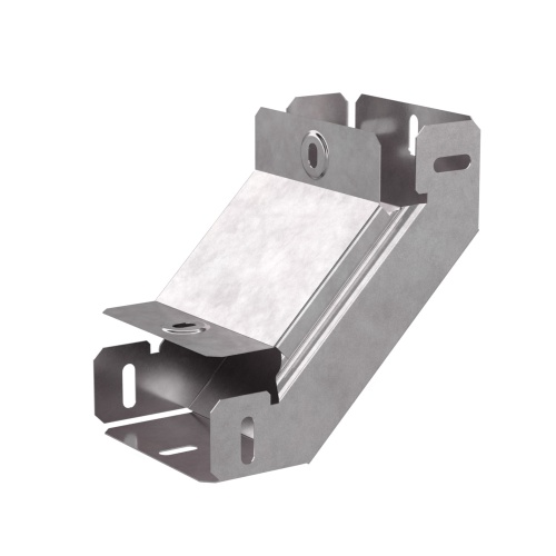 Угол вертикальный внутренний 90 градусов с крышкой Стандарт 100х50 Промрукав Угол вертикальный внутренний 90 градусов с крышкой Стандарт 100х50 Промрукав