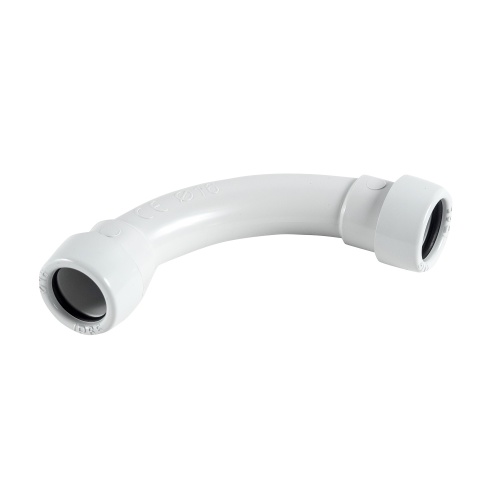 CS Поворот на 90 "труба-труба" D16мм (1уп = 50шт)