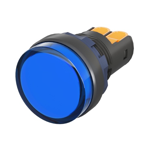 Сигнальный индикатор со встроенным диодом 9-24В, синий