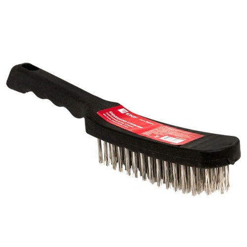 Кордщетка стальная, пластиковая ручка, 5 рядная EKF Expert Кордщетка стальная, пластиковая ручка, 5 рядная EKF Expert