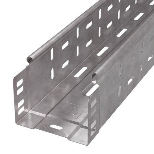 Лоток перфорированный Стандарт HDZ 100х80х3000 (1,0 мм) (6 м/уп) Промрукав