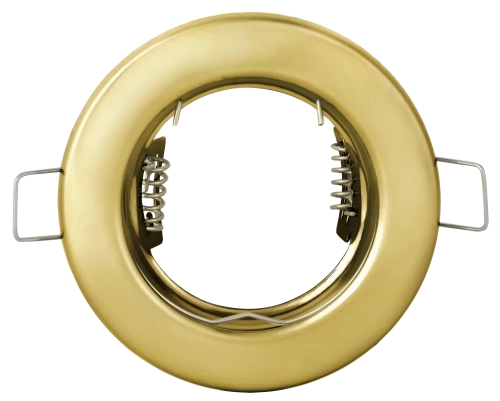 Светильник встраиваемый под лампу MR16 золото IEK