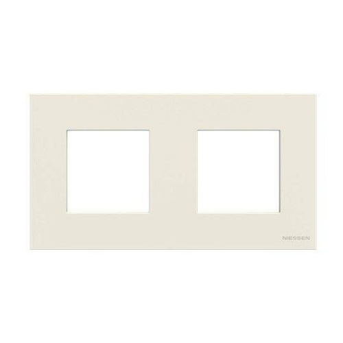 Рамка 2-постовая, серия Zenit, цвет альпийский белый  N2272 BL (N2272 BL)