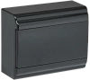 Корпус модульный пл. нав. ЩРН-П-9 PRIME черный IP41 IEK