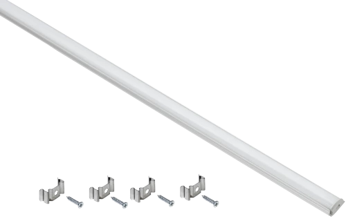 Профиль алюм. для LED ленты 1606 накл. гибк. 2м к-т опал IEK