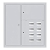 Щит этажный 8 кв. слаботочка слева (1000х950х150) EKF Basic