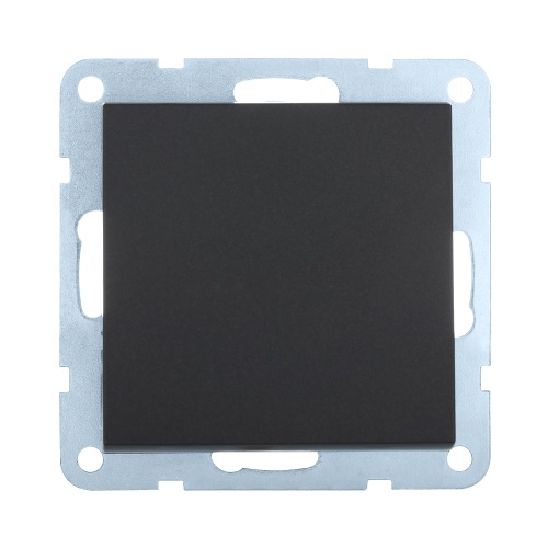 Переключатель 1-кл., перекрестный (схема 7) 16 A, 250 B (черный бархат) LK80 Переключатель 1-кл., перекрестный (схема 7) 16 A, 250 B (черный бархат) LK80