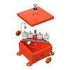 Коробка металлическая огнестойкая 70-0360-FR10.0-4 Е15-Е120 110х110х65 Промрукав