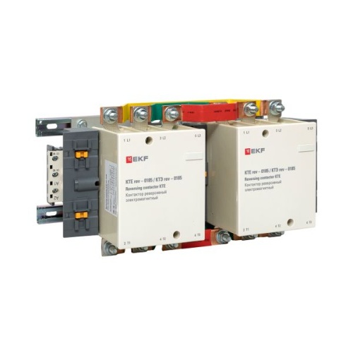 Контактор КТЭ реверсивный 185А 380В 2NO EKF PROxima Контактор КТЭ реверсивный 185А 380В 2NO EKF PROxima
