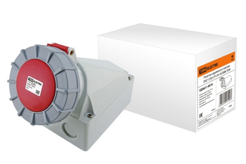 Розетка наружной установки IP67 125А 3Р+РЕ+N 380В TDM Розетка наружной установки IP67 125А 3Р+РЕ+N 380В TDM