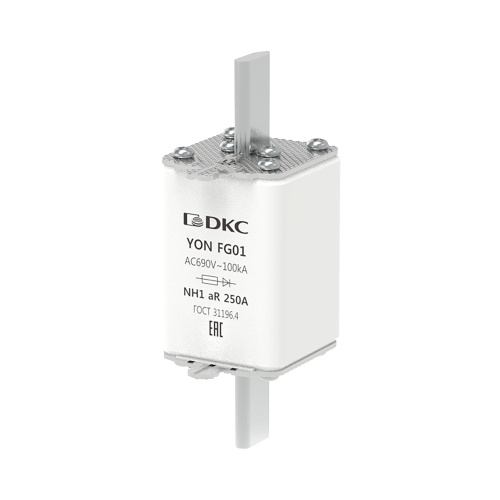 Предохранитель YON ножевого типа FG1 250А 690V характеристика aR