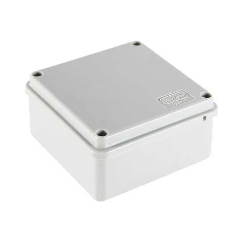 BJB/JBS100 Коробка распределительная без сальников о/п,100х100х55мм IP56 цвет серый Экопласт BJB/JBS100 Коробка распределительная без сальников о/п,100х100х55мм IP56 цвет серый Экопласт