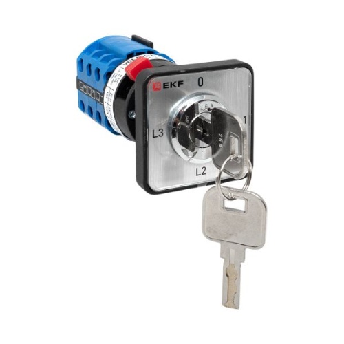 Переключатель кулачковый ПК-1-194 10А 4P с ключом для амперметра EKF PROxima Переключатель кулачковый ПК-1-194 10А 4P с ключом для амперметра EKF PROxima