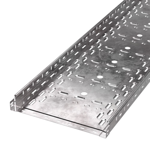 Лоток перфорированный Стандарт 400х50х3000 (6 м/уп) Промрукав