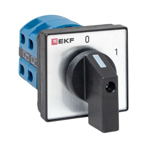 Переключатель кулачковый ПК-1-13 25А 3P "0-1" EKF PROxima Переключатель кулачковый ПК-1-13 25А 3P "0-1" EKF PROxima