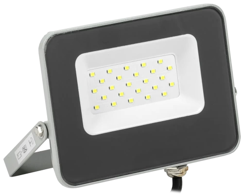 Прожектор светодиодный СДО 07-20 серый IP65 IEK