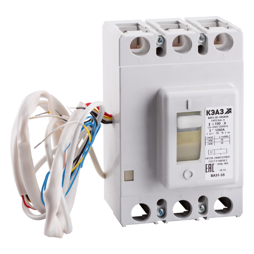 Выключатель автоматический ВА51-35М3-340010-400А-3200-690AC-УХЛ3-КЭАЗ Выключатель автоматический ВА51-35М3-340010-400А-3200-690AC-УХЛ3-КЭАЗ