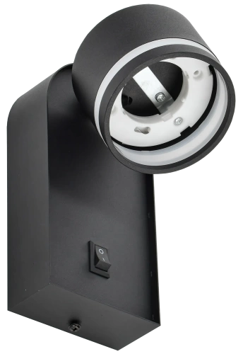 Светильник 4035 настенный GX53 черный IEK