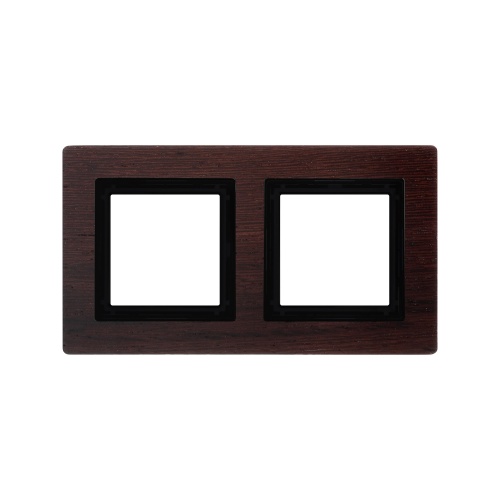 Рамка из натурального дерева, "Avanti", венге, 4 модуля
