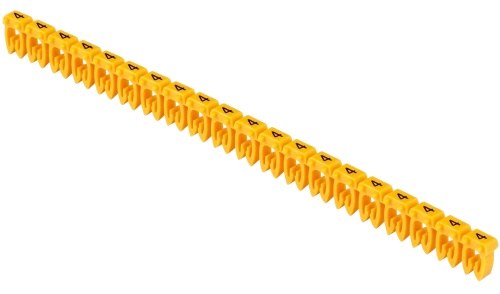 Маркер откр. тип KE 1,5-2,5мм2 символ "4" (500шт/упак) IEK