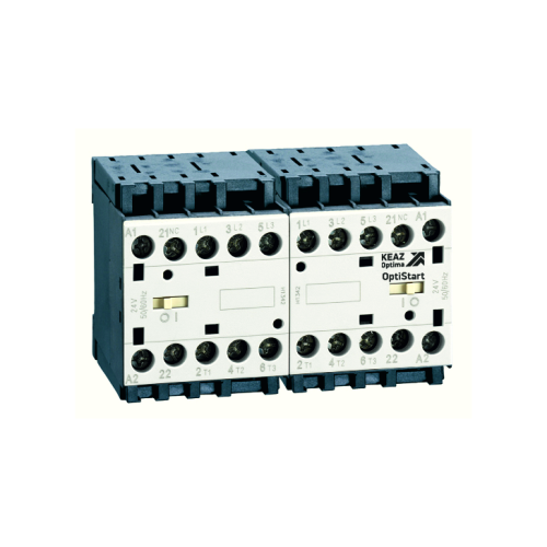 Мини-контактор реверсивный OptiStart K-MCP-09-30-01-D048-P с подкл. силовой цепи, с выводами под пайку