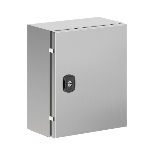 Корпус навесной STH с М/П из нержавеющей cтали AISI304 ВхШхГ 300x250x150 мм, с фланцем Корпус навесной STH с М/П из нержавеющей cтали AISI304 ВхШхГ 300x250x150 мм, с фланцем