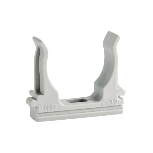 CF32G Держатель (клипса) для труб D32мм (1уп = 10шт) Экопласт CF32G Держатель (клипса) для труб D32мм (1уп = 10шт) Экопласт