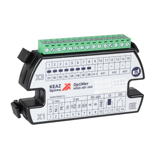 OptiMer-M500-8DI-3AO OptiMer-M500-8DI-3AO