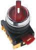 Переключатель АNС-22-2 2 полож.крас.неон/240В I-O 1з+1р ИЭК