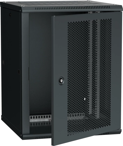 ITK Шкаф LINEA W 12U 600x600 мм дверь перфорированная, RAL9005