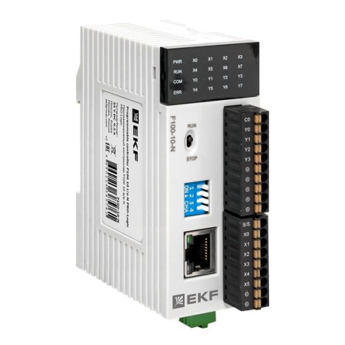 Программируемый контроллер F100 10 в/в N PRO-Logic EKF Программируемый контроллер F100 10 в/в N PRO-Logic EKF