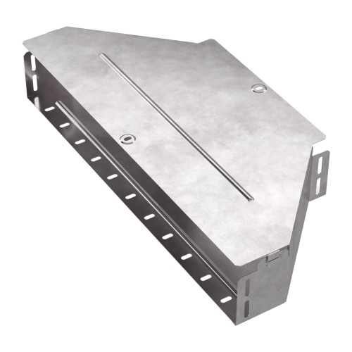 Переходник симметричный с крышкой Стандарт 600х300х100 Промрукав