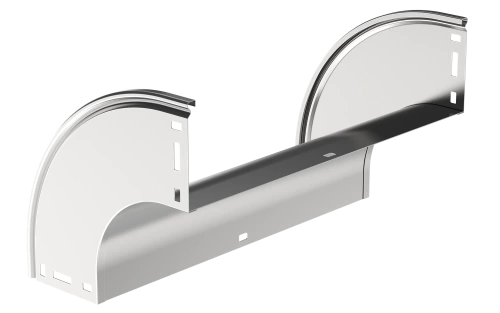 Поворот плавн. 90град тип В20 ESCA 50х400мм IEK Поворот плавн. 90град тип В20 ESCA 50х400мм IEK