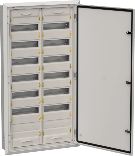 TITAN 5 Корпус мет. ЩРв-168 (2х84) 1130х625х130 IP31 сер IEK