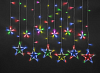 Гирлянда Navigator 93 678 NGF-D025-01 (бахрома звезды RGBY 138 2.5*0.6м IP20 TR)