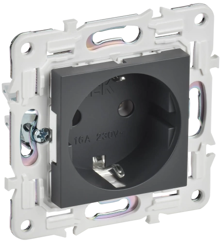 SKANDY Роз. с з/к без з/ш 16А SK-R05T титан IEK