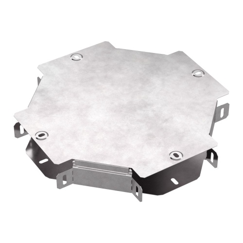 Х-образный ответвитель с крышкой Стандарт 150х50 Промрукав