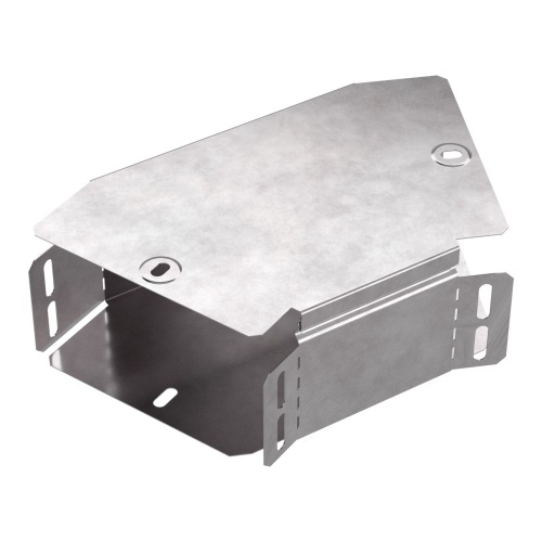 Угол горизонтальный 45 градусов с крышкой Стандарт 150х80 Промрукав